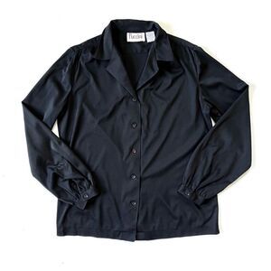 Vintage Puccini Black Blouse